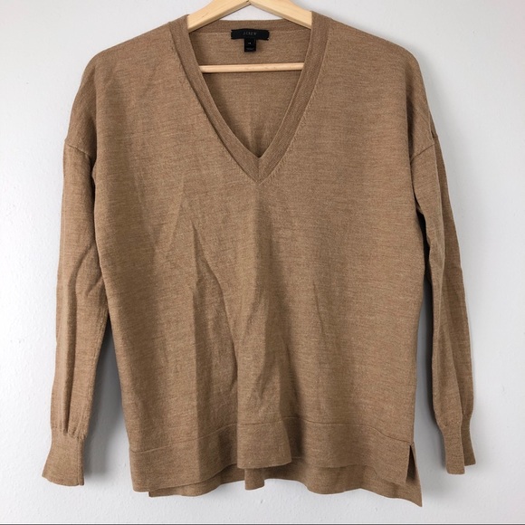 J. Crew Sweaters - J. Crew Wool Tan Pullover Sweater